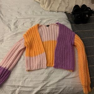 Target Wild Fable Color-block Sweater